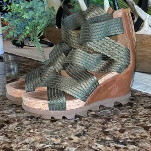 Beautiful wedge sandals